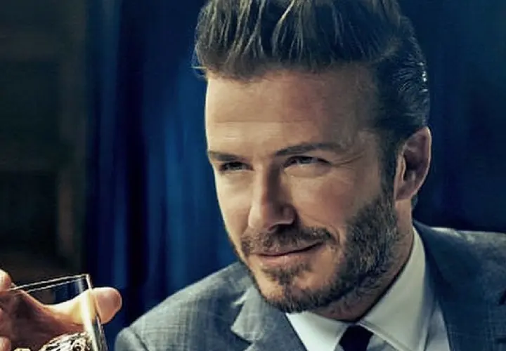 David Beckham, futbolista. Pinterest.