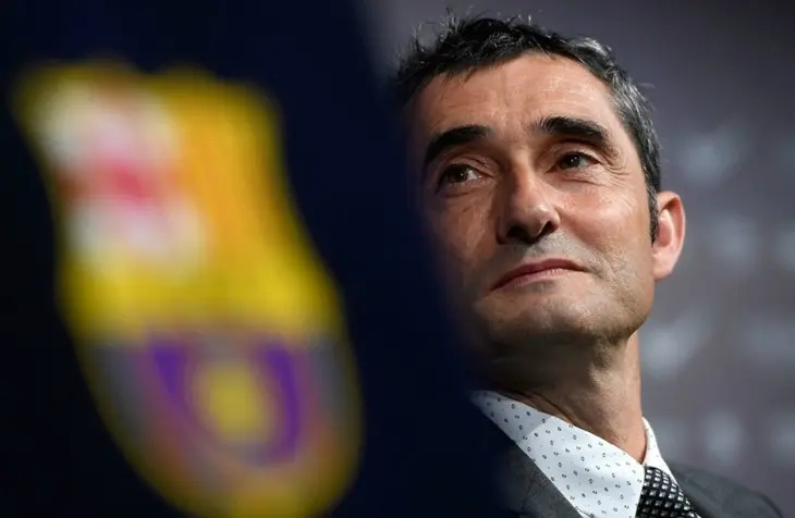 Ernesto Valverde. / @FCBarcelona