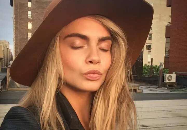 Cara Delevingne, actriz y modelo. Instagram.
