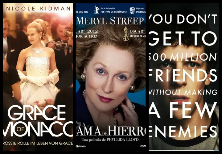 Nicole Kidman, actriz, Meryl Streep, actriz y Jesse Eisenberg, actor. Lucky Red, Fox y Sony.