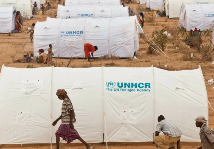 Campo de refugiados de la Acnur. Acnur.