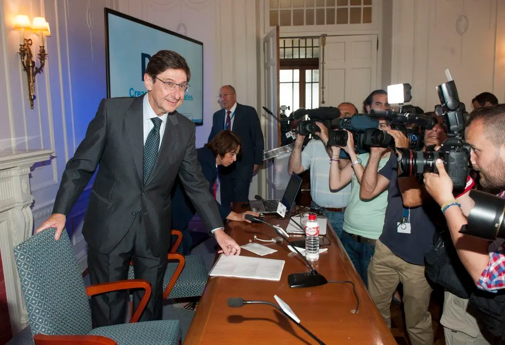 Jos&eacute; Ignacio Goirigolzarri, presidente de Bankia. / APIE