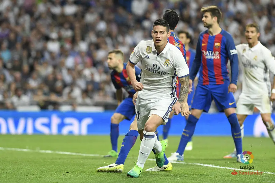 James Real Madrid. / laliga.es