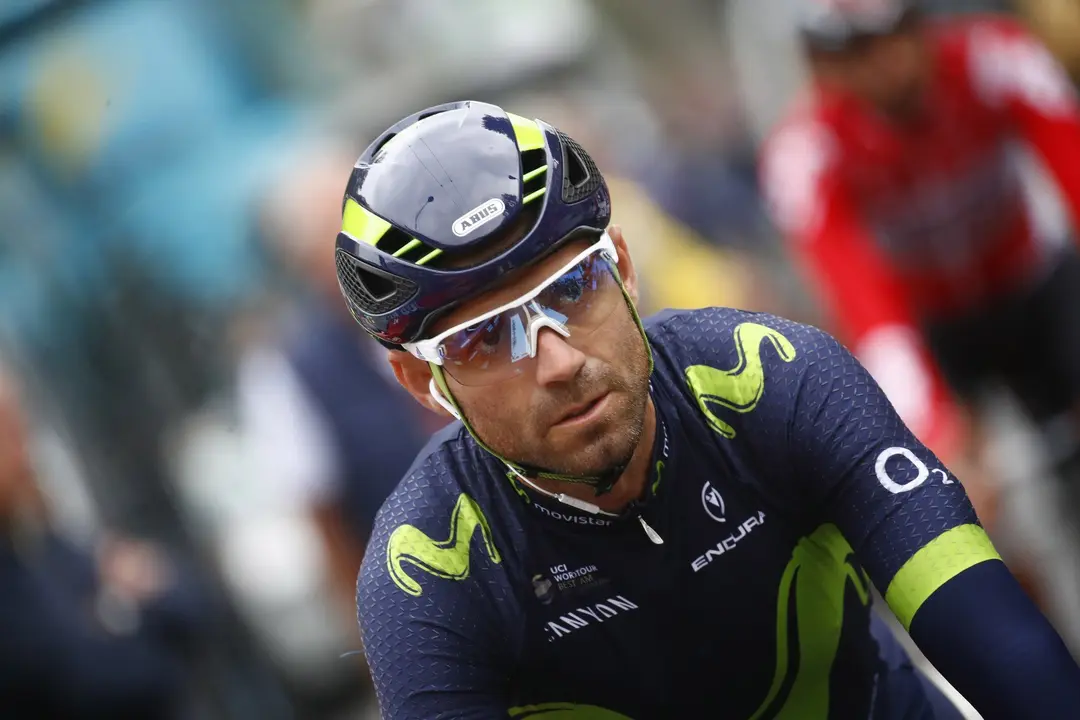 Alejandro Valverde. / @MovistarTeam