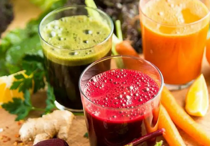 Bebidas a base de verduras y frutas. Mejorconsalud.