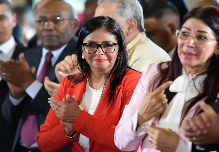 Delcy Rodr&iacute;guez, presidenta de la ANC. / RTVE.es