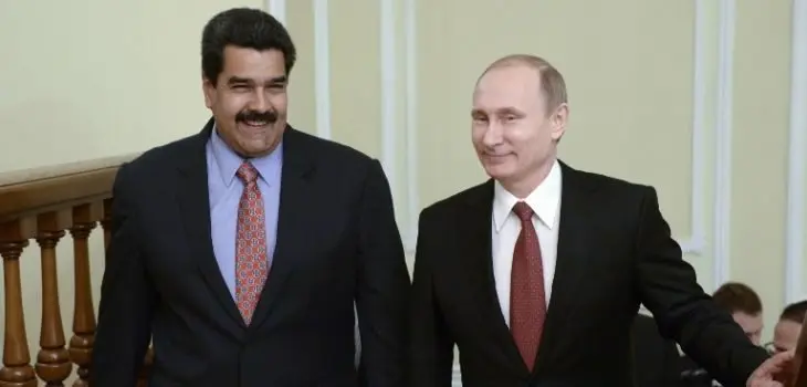 Nicol&aacute;s Maduro y Vladimir Putin. / RRSS