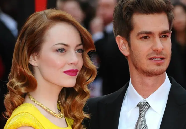 Emma Stone, actriz y Andrew Garfield, actor. www.cosmoenespanol.com