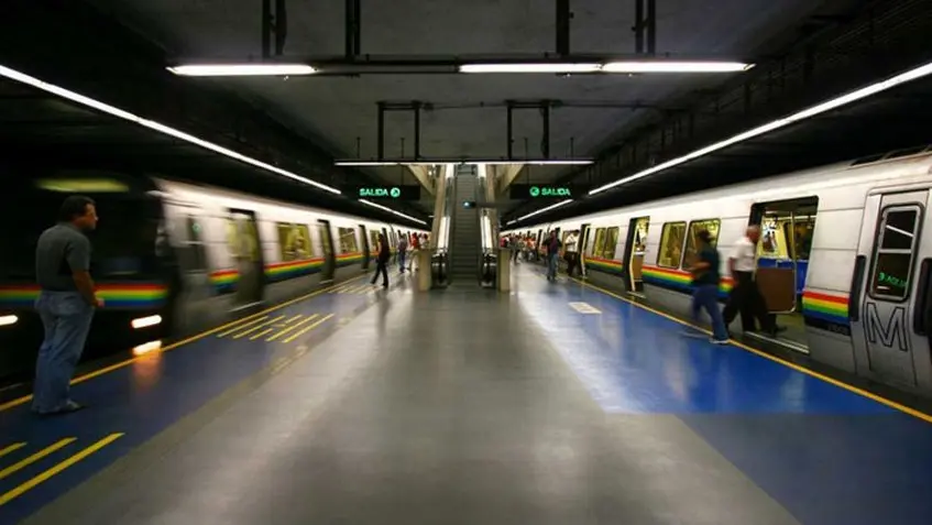 Metro de Caracas.