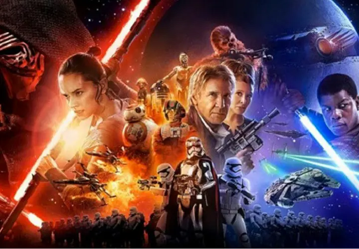 P&oacute;ster del Episodio VII de Star Wars. Lucasfilm.