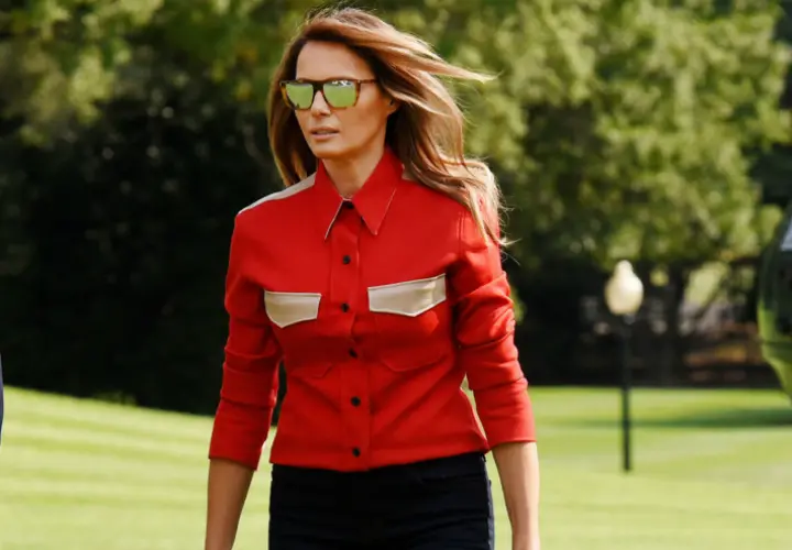 Melania Trump, primera dama de Estados Unidos. RR SS