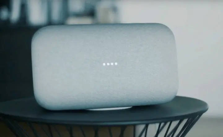 Google Home Max, altavoz inteligente.  Twitter