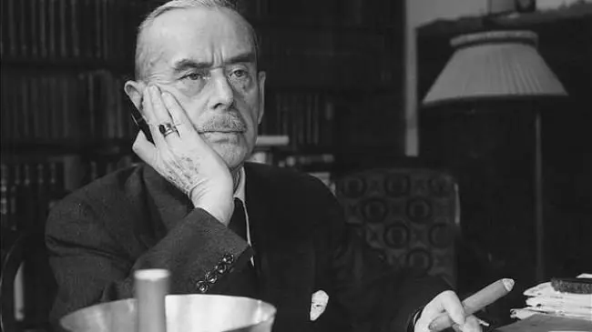 El escritor alem&aacute;n Thomas Mann