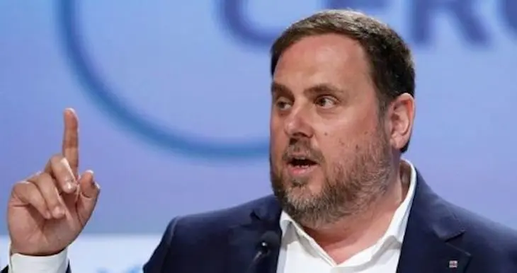 Oriol Junqueras, exvicepresidente de la Generalitat, en una imagen de archivo. / Twitter