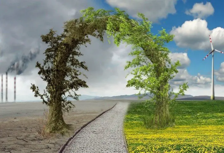 Representaci&oacute;n de los efectos del cambio clim&aacute;tico. / 6Gbuild