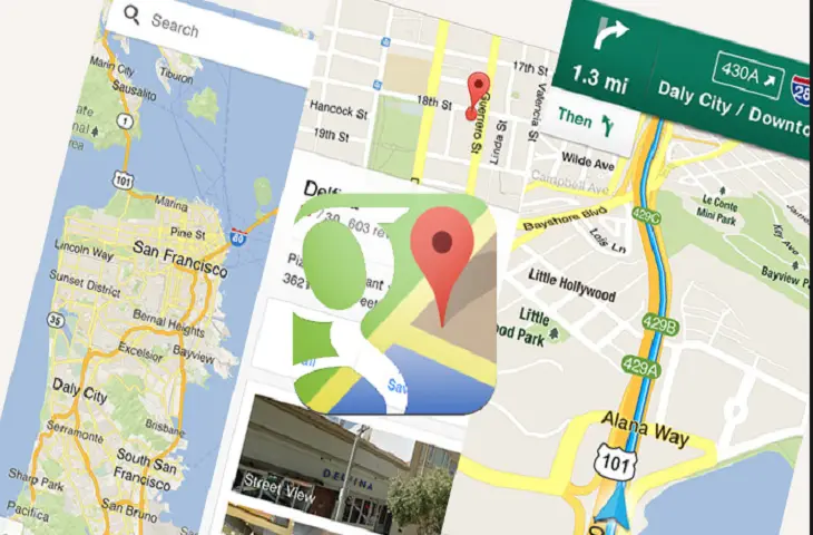 Google maps.