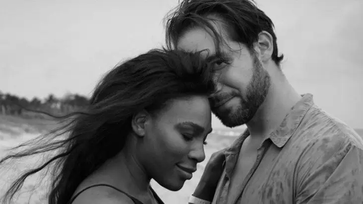 Serena Williams, tenista y su esposo, Alexis Ohanian, cofundador de Reddit. Instagram.