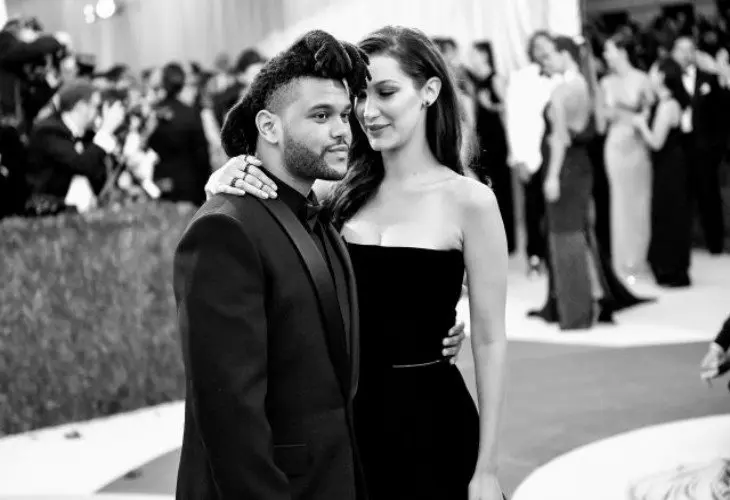 The Weeknd, cantante y Bella Hadid, modelo. Billboard