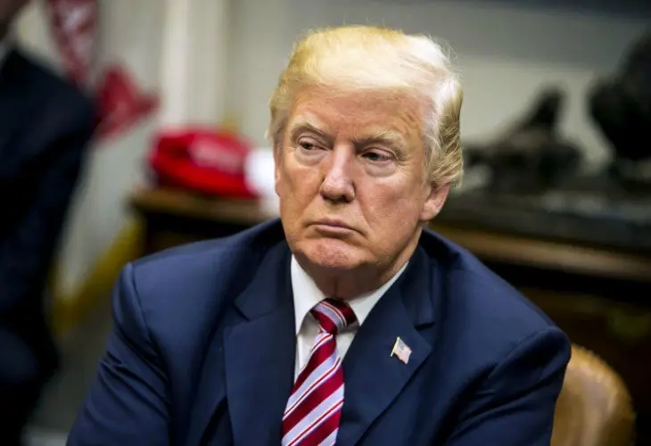 Donald Trump, presidente de Estados Unidos. / Bloomberg