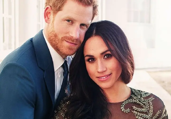 Pr&iacute;ncipe Enrique de Inglaterra y su prometida Meghan Markle.  Instagram..