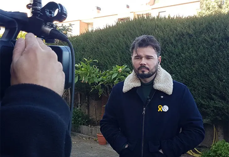 Gabriel Rufi&aacute;n. / @Esquerra_ERC (Twitter)
