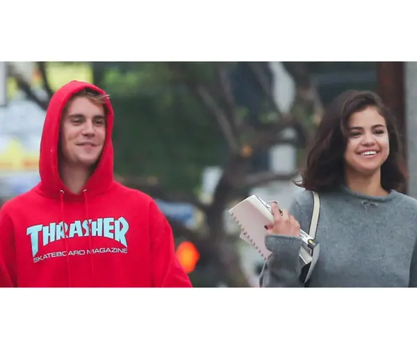 Justin Bieber, cantante; y Selena Gomez, cantante y actriz. Intagram.