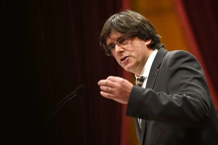 Carles Puigdemont, pol&iacute;tico. / RR SS