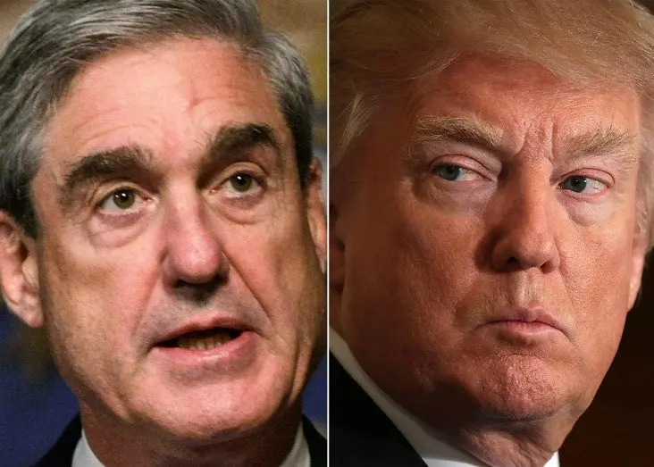Robert Mueller, fiscal especial, y Donald Trump, presidente de Estados Unidos. / RR SS