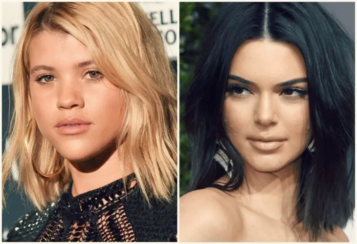 Sofia Richie, modelo y Kendall Jenner, modelo. RR SS