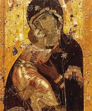 Icono de la Virgen de Vladimir
