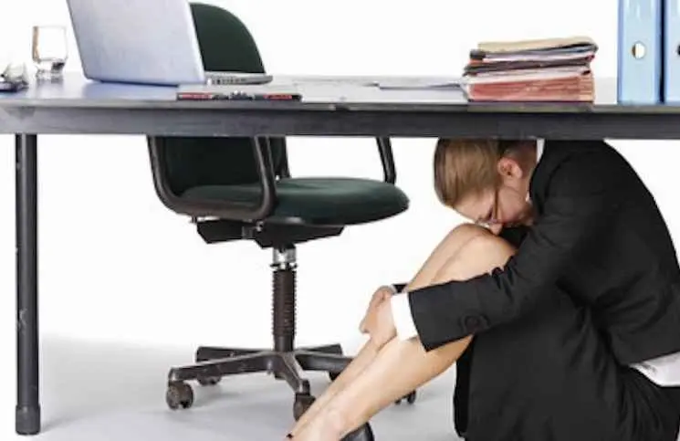 Imagen relativa al acoso laboral.