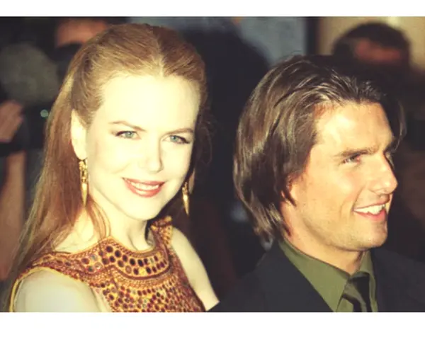Nicole Kidman, actriz; y Tom Cruise, actor. Pinterest.