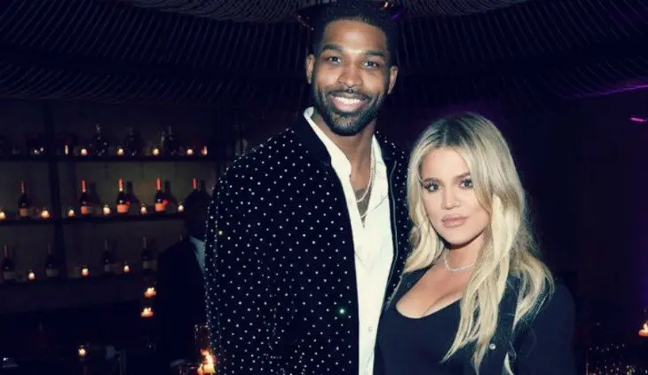 Tristan Thompson, jugador de baloncesto y Khloe Kardashian, celebridad. Instagram