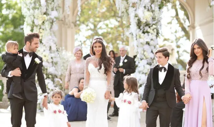 Boda Cesc F&aacute;bregas y Daniella Semaan. / Elnuevodiario.com.ni