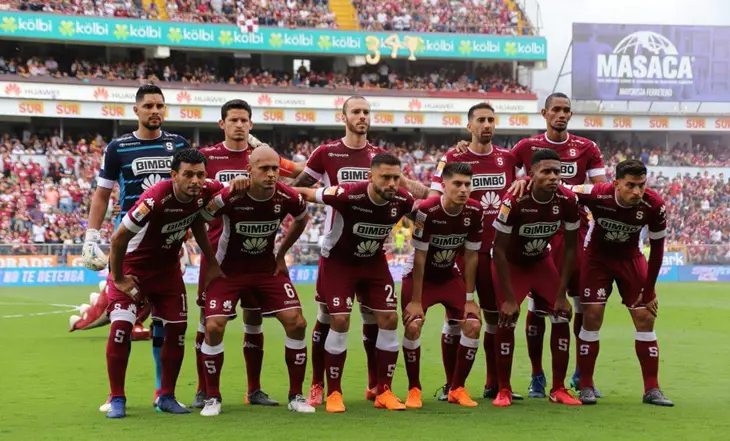 Deportivo Saprissa, campe&oacute;n nacional de f&uacute;tbol de Costa Rica.