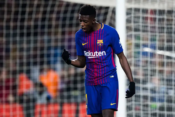 Ousmane Demb&eacute;l&eacute;, jugador del Barcelona. / RRSS