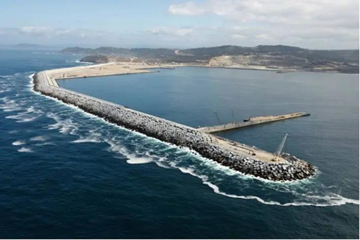Panor&aacute;mica del Puerto Exterior de A Coru&ntilde;a. / puertocoruna.com