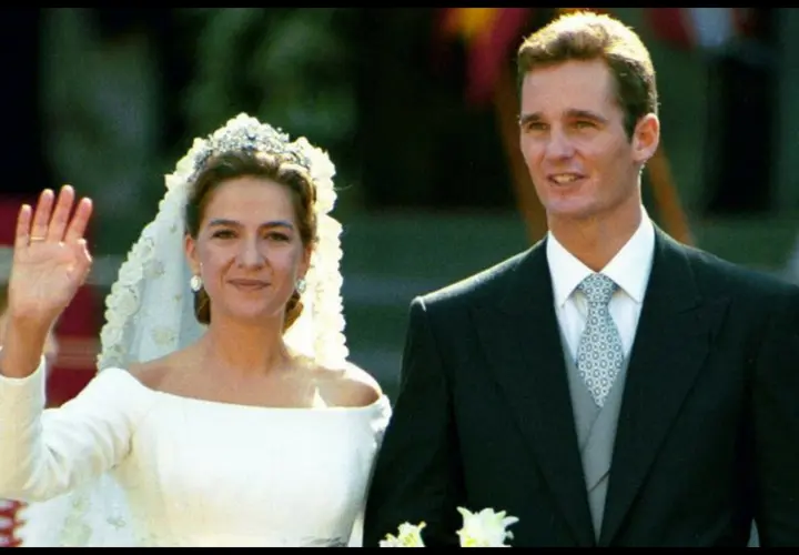 Cristina de Borb&oacute;n e I&ntilde;aki Urdangarin. / RR SS.