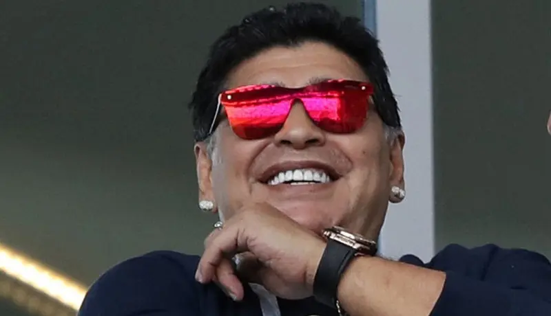 Diego Maradona, ex futbolista. / Informatesalta.com.ar
