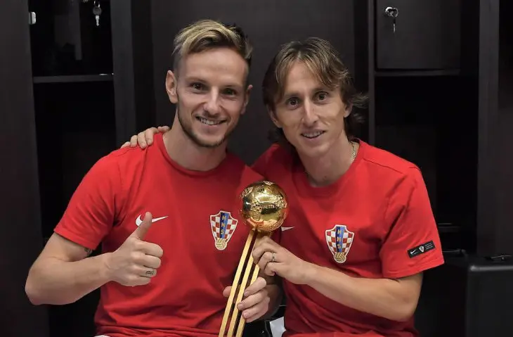 Ivan Rakitic y Luka Modric, futbolistas. / RRSS.