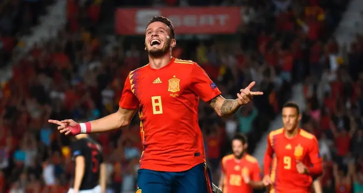 Sa&uacute;l &Ntilde;&iacute;guez, futbolista. / Twitter @saulniguez