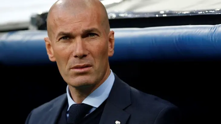 Zinedine Zidane, entrenador. / RRSS.