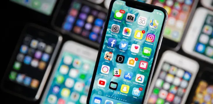 iPhones. / Mashable.