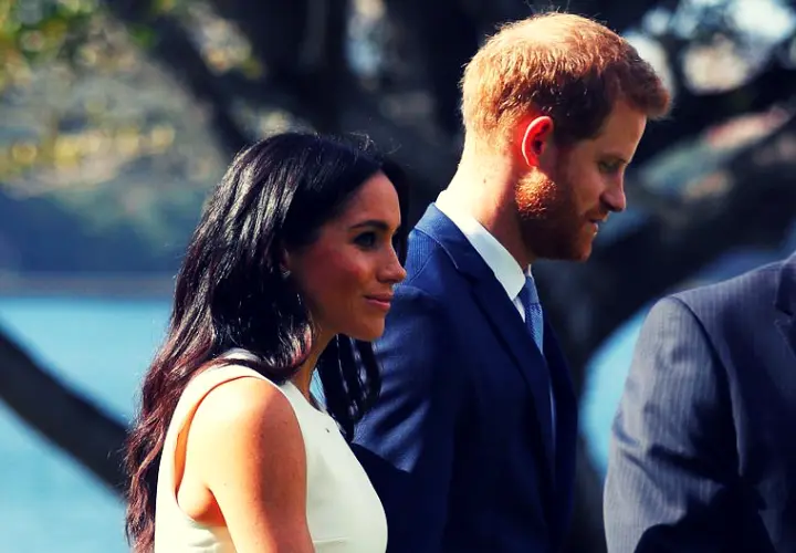 Meghan Markle y el pr&iacute;ncipe Harry, duques de Sussex. RR SS.