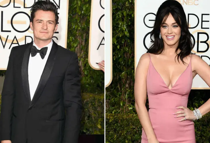 Katy Perry y Orlando Bloom. / Marie Claire