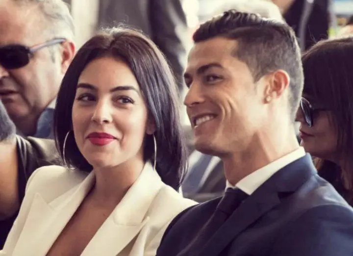 Georgina Rodriguez, modelo y Cristiano Ronaldo, futbolista. RR SS