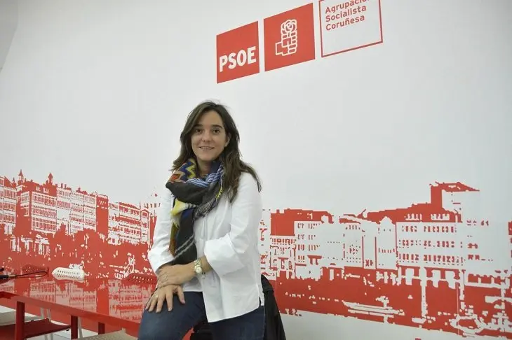 In&eacute;s Rey es alcaldesa del PSOE en A Coru&ntilde;a. / @fitoferreiro