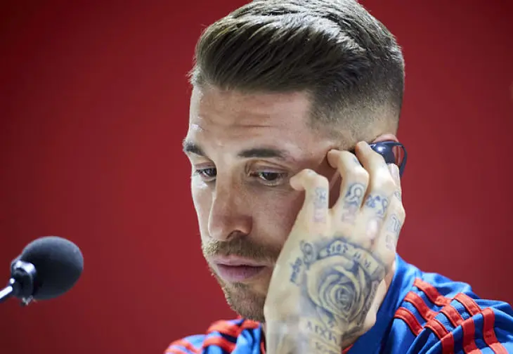 Sergio Ramos, jugador del Real Madrid. / RR SS