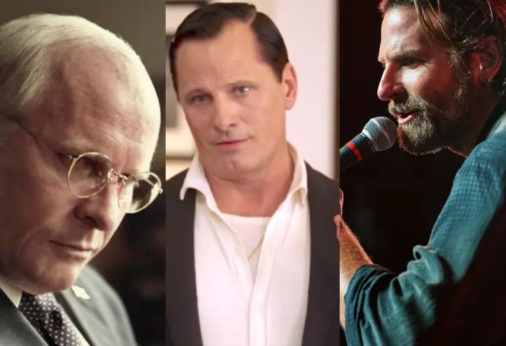 Christian Bale, Viggo Mortensen y Bradley Cooper. / Mundiario.