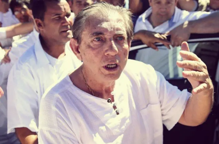Joao Teixeira de Faria, conocido como Joao de Deus, curandero brasile&ntilde;o. / RR SS